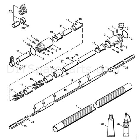 Stihl Pole Saw (Pole Chainsaw) - $25. . Ht 131 parts diagram